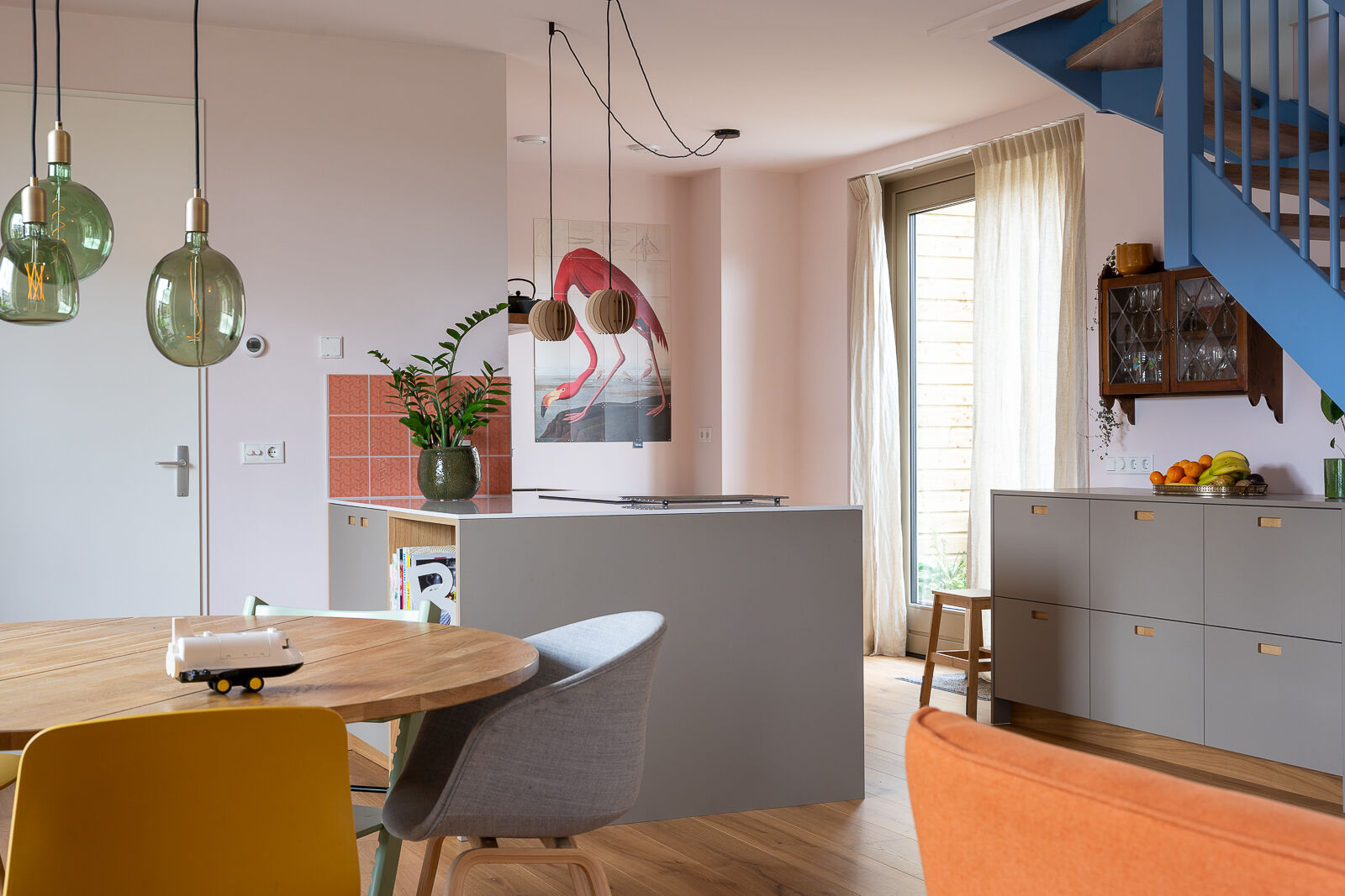 RAW MDF Kitchen fronts with Getacore worktop by BABOON