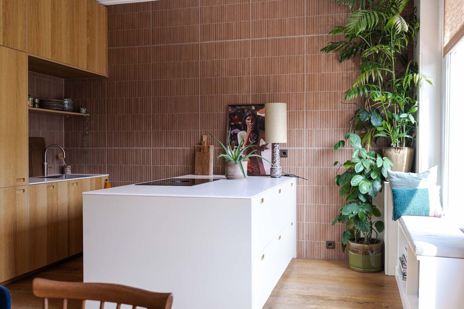 Houten keuken fronten en Farrow and Ball keukenfronten voor IKEA van BABOON