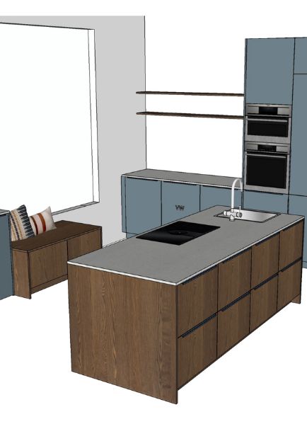 Pull is de nieuwste aanwinst in onze collectie. Hij is slank, elegant, modern en geeft jouw keuken net die extra custom touch.